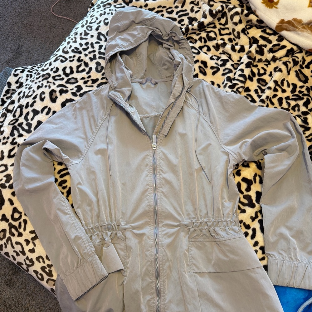 lululemon athletica Light Gray Utility Jacket